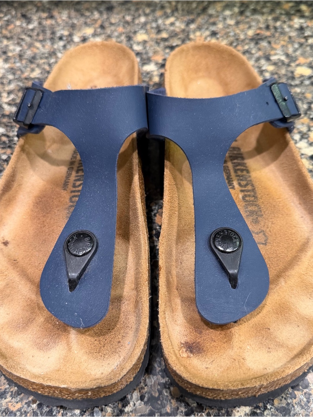 Birkenstock Navy size 38 Sandals